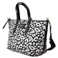 Chic Monochrome Clutch Tote Crossbody Bag