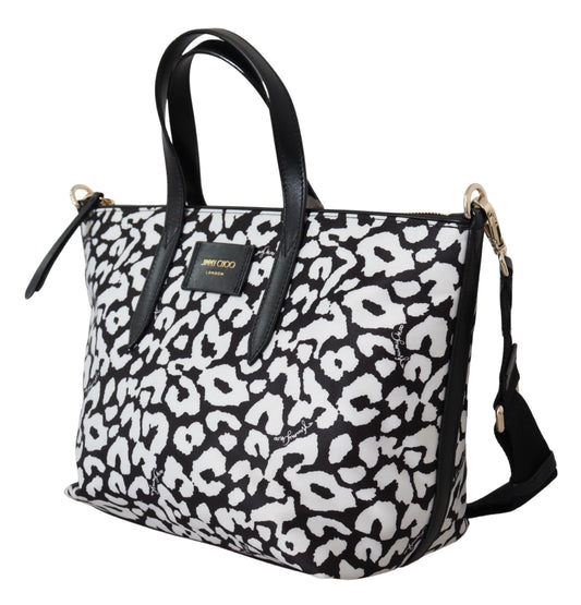 Chic Monochrome Clutch Tote Crossbody Bag