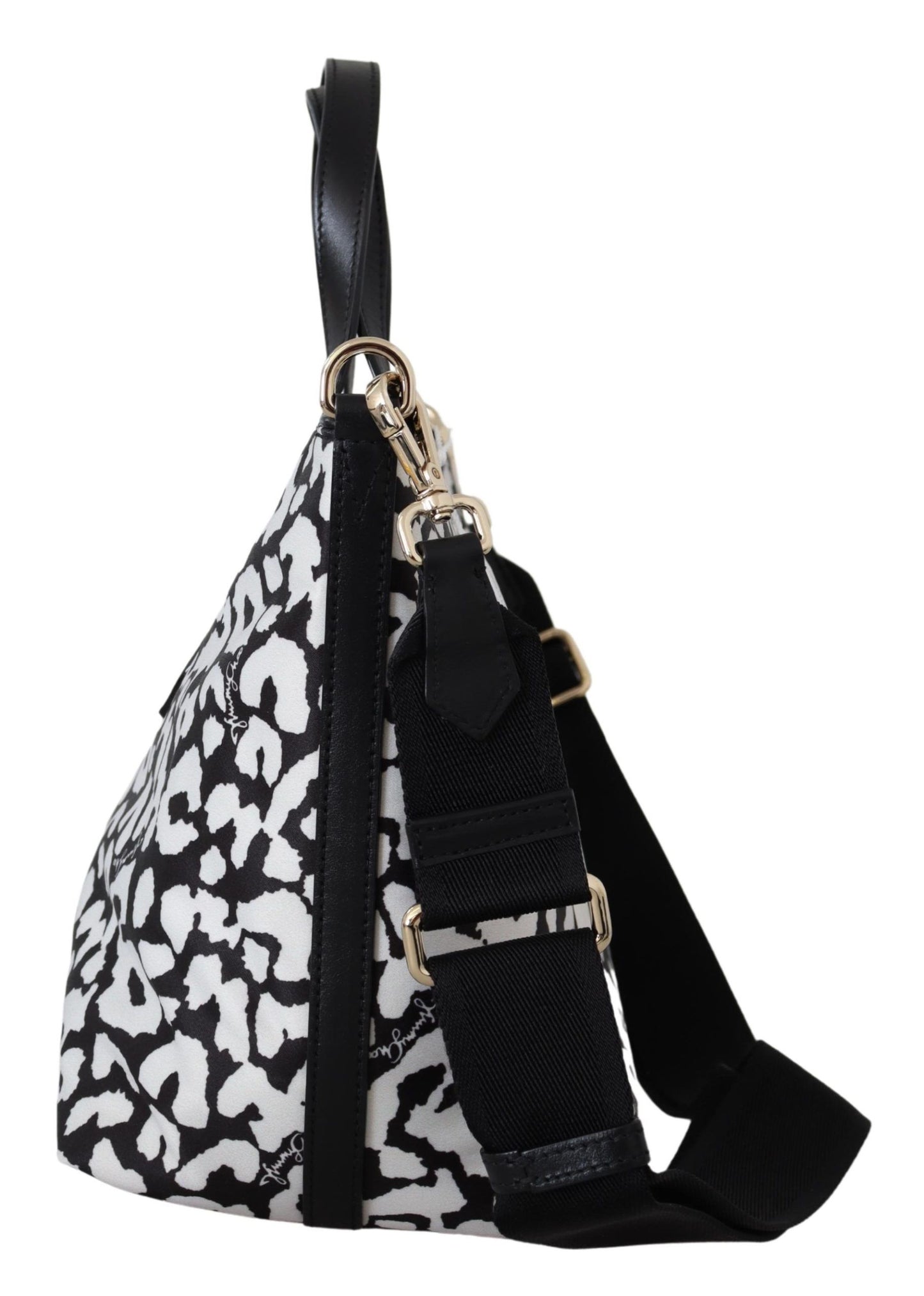 Chic Monochrome Clutch Tote Crossbody Bag