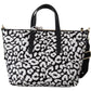 Chic Monochrome Clutch Tote Crossbody Bag