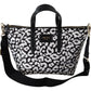 Chic Monochrome Clutch Tote Crossbody Bag