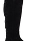 Elegant Knee High Suede Leather Boots