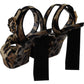 Leopard Print Ankle Strap Sandals