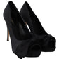 Elegant Satin Silk Open Toe Heels