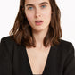 Black Polyester Women Dress