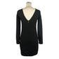 Black Polyester Women Dress