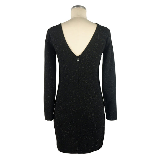 Black Polyester Women Dress