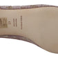 Enchanting Pink Lace Flats with Crystal Embellishments