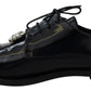 Crystal Embellished Derby Dress Shoes