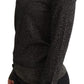 Elegant Gold and Black Lurex Pullover