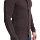 Chic V-Neck Wool Blend Cardigan Sweater