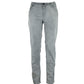 Gray Cotton Women's Jean
