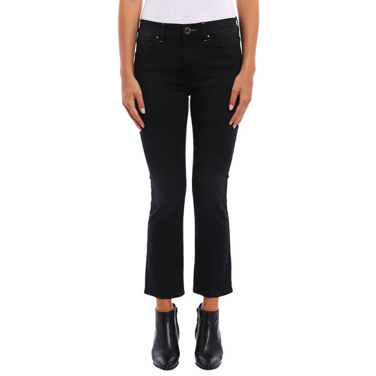 Black Cotton Women's Jean