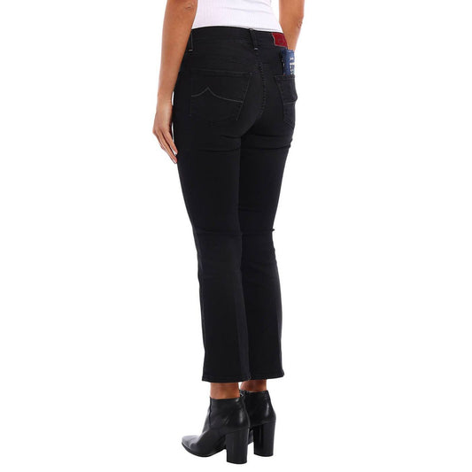 Black Cotton Women's Jean
