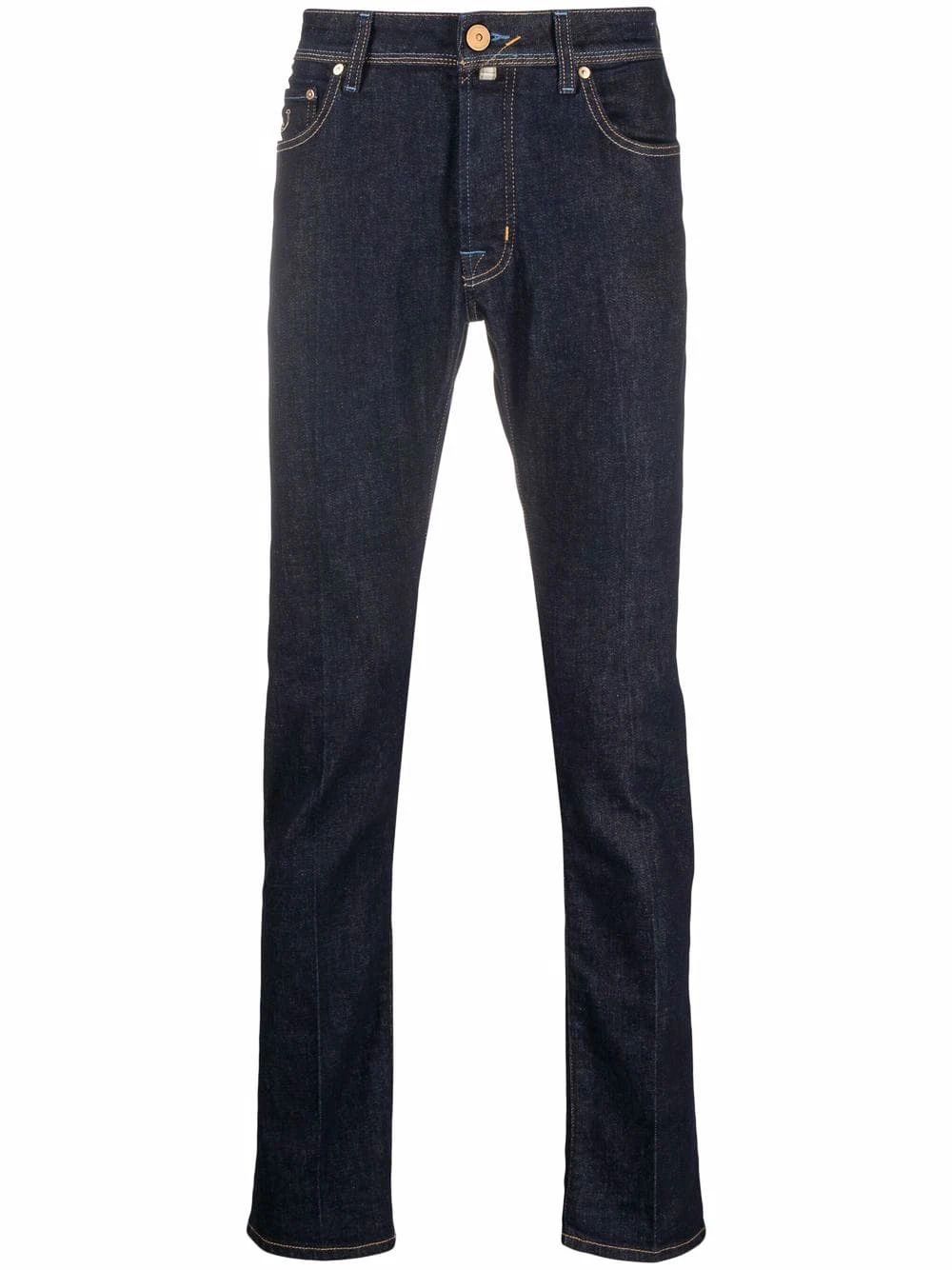 Blue Cotton Men's Jean