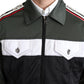 Multicolor Zip-Up Bomber Jacket