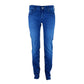 Blue Cotton Women Jeans