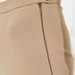 Brown Cotton Women Trouser