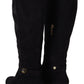 Elegant Black Suede Vally Boots