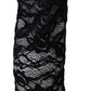 Elegant Black Openwork Stiletto Ankle Boots