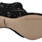 Black Taormina Lace Stiletto Booties