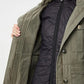 Green Cotton Women Jacket