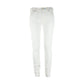 White Cotton Women's Jean