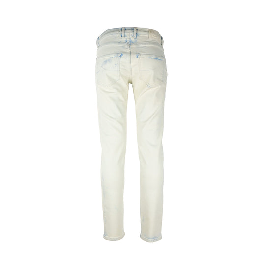 Light Blue Cotton Women Jeans