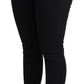 Chic High-Waisted Skinny Trouser Jeans