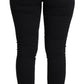 Chic High-Waisted Skinny Trouser Jeans
