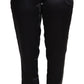Elegant High-Waisted Silk Trousers