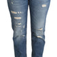 Chic Heart Patch Skinny Denim Jeans