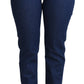 Pearl Embellished High Waist Skinny Jeans