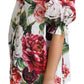 Vibrant Peony Print Cotton Top