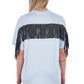 Light Blue Cotton Women T-Shirt