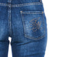 Blue Cotton Women's Jeans