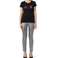 Elegant Silver Denim 5-Pocket Style