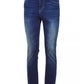 Blue Cotton Women Jean