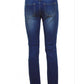 Blue Cotton Women Jean