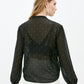 Black Polyester Women Shirt
