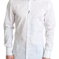 Elegant Slim Fit Gold Dress Shirt