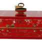 Red Taormina Lace Dolce Box Evening Clutch