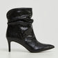 Chic Ankle Boots with Piton Texture