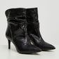 Chic Ankle Boots with Piton Texture