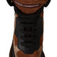 Elegant Leather Ankle Boots in Brown