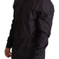 Elegant Multicolor Cotton Dress Shirt