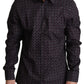 Elegant Multicolor Cotton Dress Shirt
