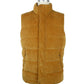 Elegant Beige Goose Down Vest - Smooth Zip Closure