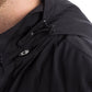 Black Polyester Men Jacket