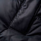 Elegant Navy Quilted Down Coat